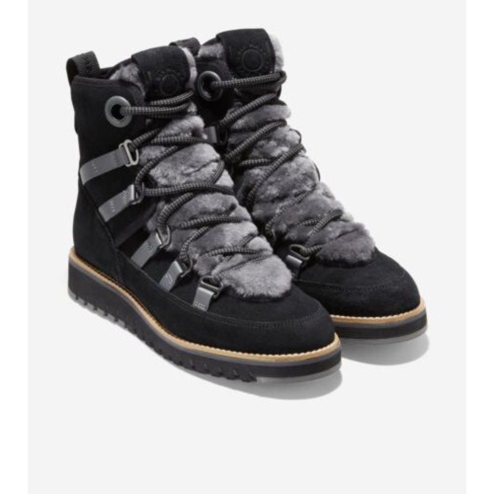 Cole Haan ZEROGRAND Lux Hiker Water Resistant Boot  Size 8 1/2" B